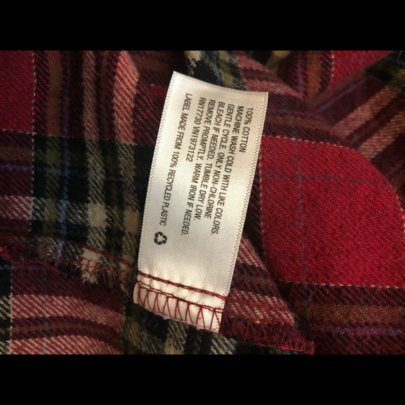 Red flannel shirt - Picture 4 of 4